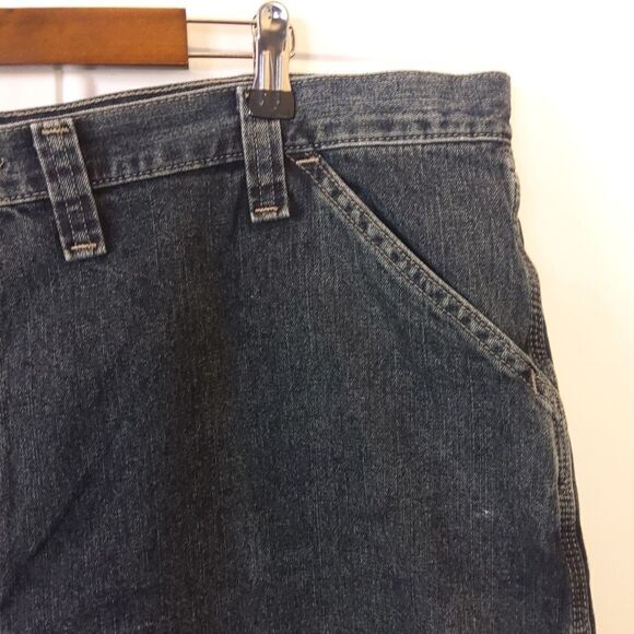 Wrangler antique blue denim five pocket utility shorts - Picture 2 of 11